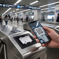 Escáner de Código de Barras para Kiosco DY SCAN OEM, Pantalla de Papel Integrada, Sensor CMOS, Interfaz USB/TTL RS232, Lector de Códigos QR