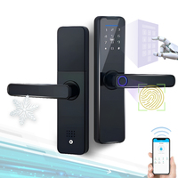 Elock Es242f Automatische Ckd Skd Fabriek Prijs Vingerafdruk Dead Bolt Deur Ttlock Smart Home Berging Smartlock Smart Lock