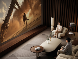 Projecteur intelligent Hisense Vidda C5 Unbound Master 4K UHD avec correction automatique de la distorsion trapézoïdale <span class=keywords><strong>3D</strong></span> - Product Image 4