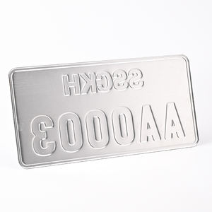 Venta caliente diseño personalizado tamaño América aluminio en relieve placas de matrícula de coche recuerdo Placa de coche EE. UU. placa de matrícula de coche - Product Image 6