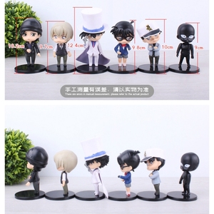 Figurine d'action en PVC de bonne qualité, modèle de dessin animé <span class=keywords><strong>Detective</strong></span> <span class=keywords><strong>Conan</strong></span>, jouet pour la décoration de gâteaux avec accessoires d'anime - Product Image 5