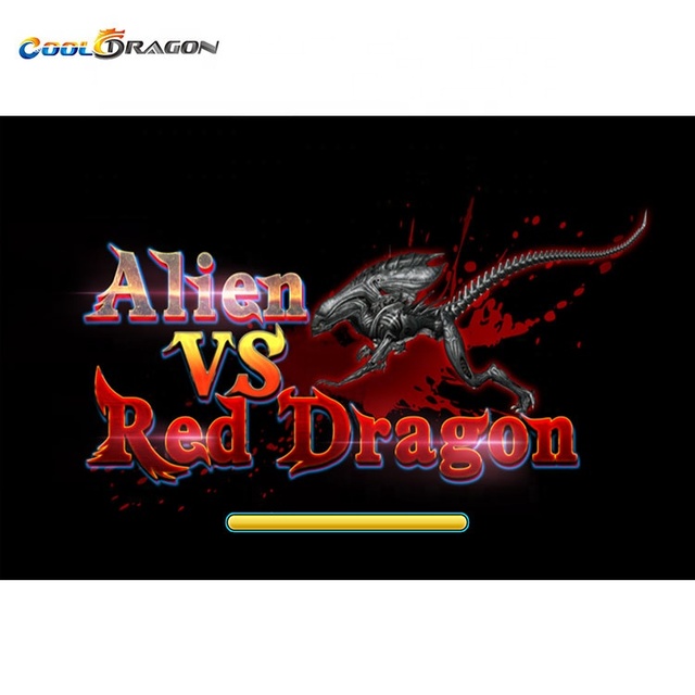 Cooldragon Alien VS Red Dragon Fish Game Arcade Table Machine CD-010-209-110V/220V 12-Month Warranty 3-10 Players >8 Years