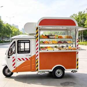 Camions de nourriture mobiles personnalisables, y compris des camions de jus de noix de <span class=keywords><strong>coco</strong></span>, de pizzas et de café ; Camions de nourriture multifonctionnels. - Product Image 2