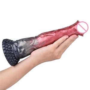 Meistverkaufter Silikon-Pferdedildo Realistischer <span class=keywords><strong>Pussy</strong></span>-Stimulator Tierpenis Großer Analplug Dildo mit Saugnapf zur Masturbation - Product Image 3