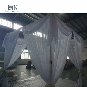 Aluminum Telescopic Pipe and Drape for Wedding Backdrop Decoration Supply and Activities Adjustable Pipe - Product Image 6