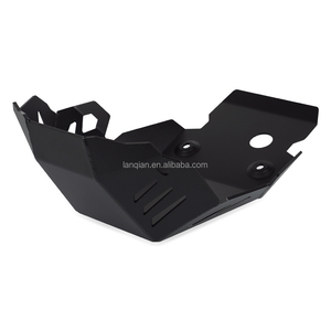Pièces de moto en alliage d'aluminium plaque de protection du cadre Bash couvercle de la plaque inférieure pour <span class=keywords><strong>Kawasaki</strong></span> KLR <span class=keywords><strong>650</strong></span> 2008-2022 2021 2020 <span class=keywords><strong>2019</strong></span> - Product Image 1