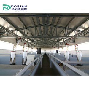 Tự động gia cầm lợn trang trại nhà thiết kế prefab ánh sáng Kết Cấu Thép piggery - Product Image 6
