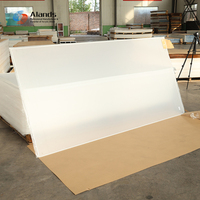 Feuille acrylique blanche en gros 1220*2440mm, feuille PMMA, feuille acrylique coulée colorée pour découpe laser
