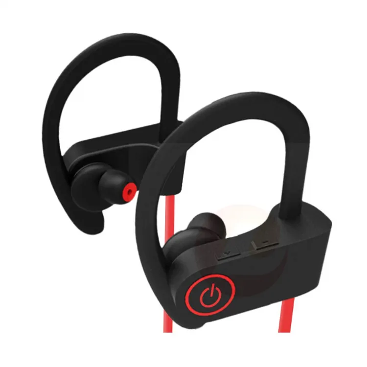 Hot Selling Waterproof IPX5 U8 Wireless sport bluetooths headphone earphone U8 blue tooth headset