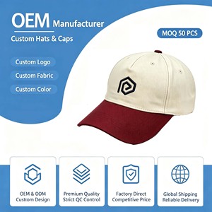 Five Sided Pure Cotton Baseball <b>Cap</b> with Customizable logo Factory Direct Sales for Both Men and <b>Women</b> - Product Image 1