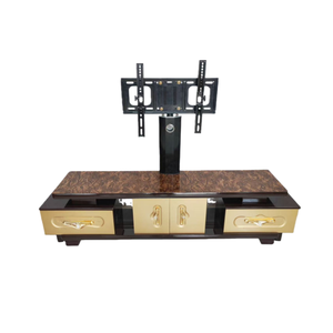 Meuble <span class=keywords><strong>TV</strong></span> multifonctionnel avec étagères de rangement et tiroirs Organiser les médias, les livres et les objets de collection dans une seule unité - Product Image 2