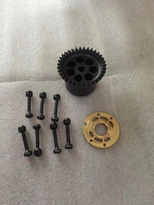 F12-030 F12-040 F12-060 F12-080 ชุดกระบอกสูบโรตารี่ ลูกสูบ แผ่นเพลา อะไหล่ไฮดรอลิก อะไหล่ปั๊ม - Product Image 2