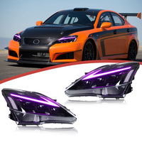 Accessoires de voiture HOSI phares LED RGB pour Lexus IS 250/300 350 2006-2012 lampe avant séquentielle pour phare IS