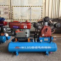 KAISHAN W-3.5 compresseur d'air à piston diesel de type économique avec moteur diesel pour l'exploitation minière