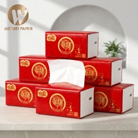 Serviettes faciales personnalisées avec logo privé, 300 feuilles, ultra douces, OEM, mouchoirs de poche