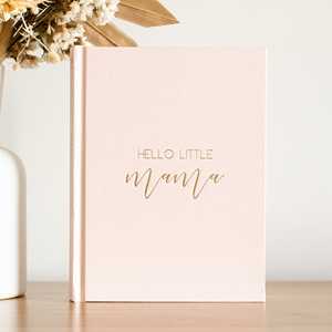 Carnet <span class=keywords><strong>de</strong></span> journalisation <span class=keywords><strong>de</strong></span> grossesse en gros, couverture rigide, en lin, pour enregistrer les souvenirs <span class=keywords><strong>de</strong></span> la grossesse et du bébé - Product Image 2