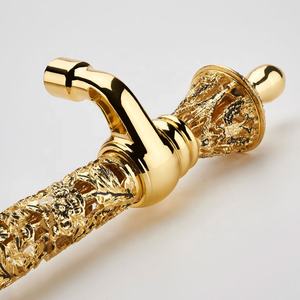 את מפעל ישירות משתמש חלול החוצה טכנולוגיה עיצוב ארוך דלת ידית אירופאי יוקרה זהב דלת ידית - Product Image 4