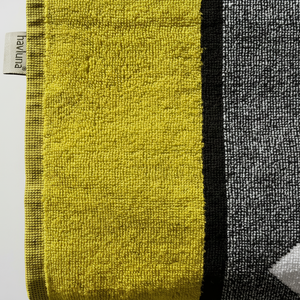 % 100 Serviette de plage en coton avec logo 90x150 cm 20/2 Serviettes teintes en fil cardé 450 GSM Taille personnalisée, couleur, design - Product Image 1