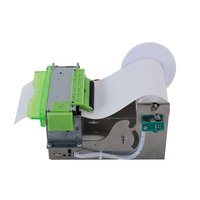 Impresora Térmica de Etiquetas y Recibos para Kiosco HSPOS QR34 de 80 mm, 250 mm/s, Cortador Automático, USB, RS232, LAN, Rollo de 23-82 mm, 120 mm para Máquinas Expendedoras y Puntos de Venta