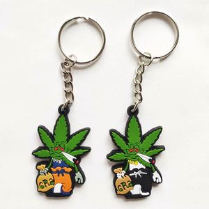 Custom 3D Soft PVC Keychain Durable Silicone Keychains Flexible Rubber PVC <b>Keyring</b> - Product Image 3