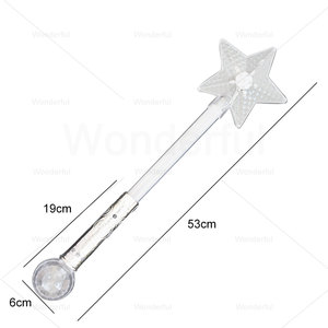 Hochsichere LED-Beleuchtungs-Requisiten und Spielzeuge: 21'' Magische Sternenstäbe für Familienfeiern, Kinderaktivitäten und Einkaufszentren - Product Image 5