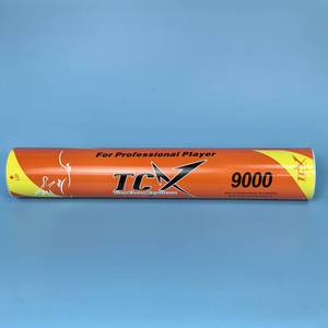 Volante de Bádminton TCX 9000-Naranja de Primera Calidad, Fabricado con Plumas de Pato <span class=keywords><strong>Ganba</strong></span> Cigu, Alta Durabilidad, 2 Capas de Corcho Ecológico para Profesionales - Product Image 3