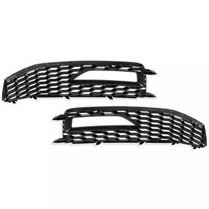 Rejillas de faros antiniebla delanteros tipo panal de abeja para Audi A4 S-Line, cubiertas de parachoques ABS, actualización de 2013-2015 - Product Image 4