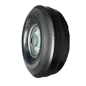Roues <span class=keywords><strong>en</strong></span> caoutchouc robustes et solides de 8 pouces 8*1.75 8*2.5 pour bétonnière et tondeuse à <span class=keywords><strong>gazon</strong></span> nouvelle condition roulement à rouleaux cales de roue - Product Image 4