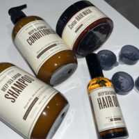 Ensemble de soins capillaires de luxe personnalisés en gros : Masque capillaire protéiné au caviar, sérum capillaire, shampoing et après-shampoing, marque privée