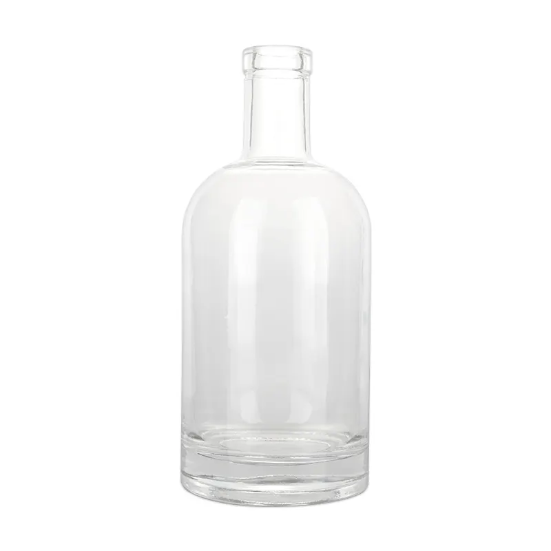 Fabricant de bouteilles de vin licor personnalisé logo vis 50ml 100ml 750ml spiritueux gin verre bouteilles de liqueur fantaisie