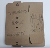 Scatole Pieghevoli in Cartone Ondulato con Finestra in Pellicola PET Trasparente Personalizzate con Stampa UV per Sushi e Alimenti