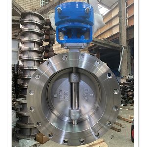Brida de Acero Fundido DN1000 de Alta Calidad Personalizada con Triple Excéntrico y Sello Duro - Product Image 2