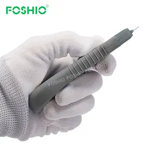 Foshio กาวพลาสติกสำหรับกระจก,อุปกรณ์ขูดทำความสะอาดเตาเซรามิกพร้อมใบมีดสำรอง