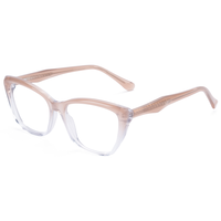 Lunettes de vue unisexes Elan Optical YB6201, monture complète œil de chat, légères, en acétate naturel parfumé, pour myopie