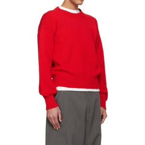 New Winter Thick <b>Warm</b> <b>Men</b> Plain Crew Neck Rib Sweaters <b>Jumper</b> Slim Fit Pullover <b>Men</b> Knitwear Sweater for <b>Men</b> - Product Image 2
