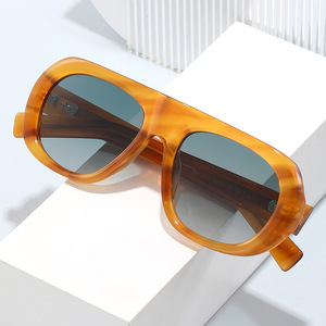 Finewell YSAT3016 2026 Lunettes de soleil polarisées de <span class=keywords><strong>luxe</strong></span> <span class=keywords><strong>vintage</strong></span> de marque, UV400, logo personnalisé, lunettes de soleil en acétate de haute qualité pour femmes et hommes - Product Image 2