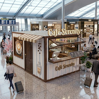 Conteneur Pop-up 10ft 20ft : Bar, Kiosque Fast-Food, Mini-Bâtiment, Magasin de Proximité, Atelier en Acier