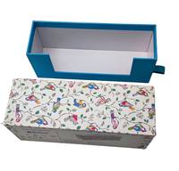 Boîte d'emballage en carton ondulé haut de gamme personnalisable avec impression dorée et fermeture magnétique, emballage cadeau, prix négociable