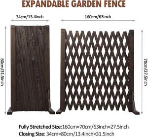 SHENGCHENG Indoor Fence Decoracion Exteriores Fence <b>Border</b> <b>Garden</b> Landscape Fencing - Product Image 2
