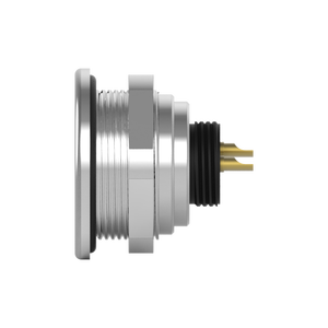 Female Electrical Wire M12*0.5 Rear Lock IP67 Waterproof Connector 125V 4A - Product Image 4