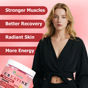 Creatina Personalizada OEM para Mujeres en Gomitas 5000 MG, Colágeno, BCAA, Ácido Hialurónico, Mejora la Piel, Promueve el Crecimiento del Cabello y Uñas - Product Image 6