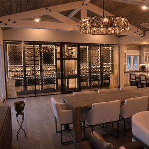 Vinoteca de Acero Inoxidable de Gran Capacidad con <span class=keywords><strong>Refrigerador</strong></span> de Doble Zona Eléctrico <span class=keywords><strong>a</strong></span> Baterí<span class=keywords><strong>a</strong></span> para Uso en Restaurantes y Villas - Product Image 6