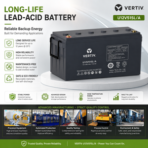 Reston New Original Vertiv Emerson <strong>UPS</strong> <strong>Battery</strong> U12V515LA Computer Room Maintenance-free <strong>Battery</strong> U12V515LA 12V150AH - Product Image 2