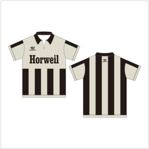 Chemises de football rétro personnalisées, maillots de football classiques respirants avec impression par sublimation, vêtements d'équipe en coton d'été - Product Image 2