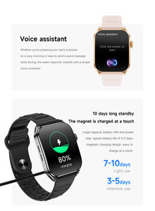 Montre Intelligente de Sport Maxtop OEM Étanche avec Écran Tactile Complet, Suivi de la Fréquence Cardiaque et Appels BT - Product Image 4