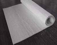 Matériaux d'isolation thermique de tapis d'aérogel de silice hydrophobe ignifuge à faible conductivité thermique à vendre