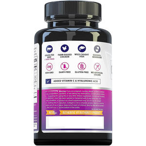 Capsules de collagène multi-vitamines, acide hyaluronique, vitamine C, peptides de collagène naturels pour la beauté des femmes, complément de collagène. - Product Image 6