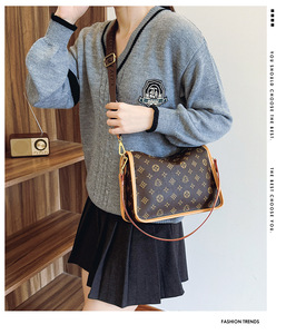 Bolso de Hombro de PU de Moda para <span class=keywords><strong>Mujer</strong></span>, Nuevo Bolso de Mano Elegante, Impermeable, de Gran Capacidad, con Estampado - Product Image 6