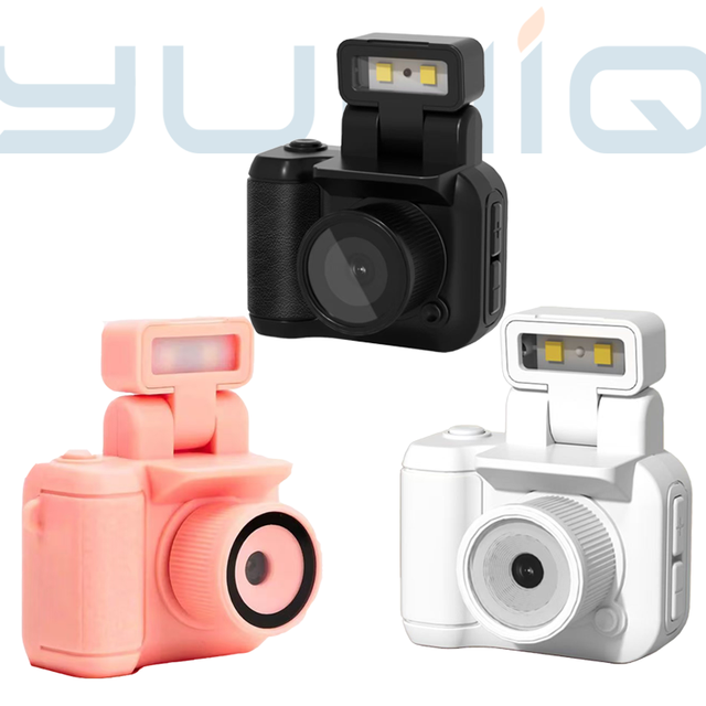 Yuniq Security Monoreflexes Style With Flash Lamp Battery Dock Portable Video Recorder Lcd 1.44 Inch 1080P Mini Camera Y4000