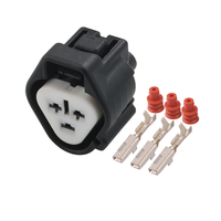 XIPU 3Pin Konektor Koil Pengapian Otomatis Tahan Air Elektronik TS Tersegel 2.3mm Bahan PBT Kabel Harness OEM/ODM 6188-0099 6189-0179